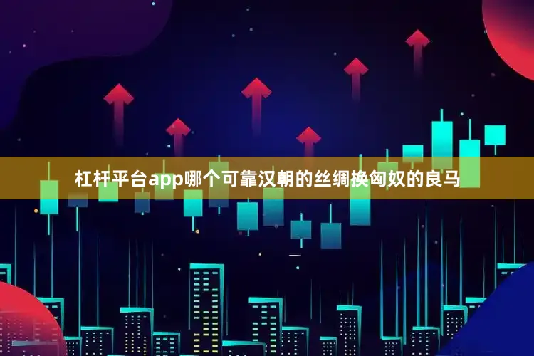 杠杆平台app哪个可靠汉朝的丝绸换匈奴的良马